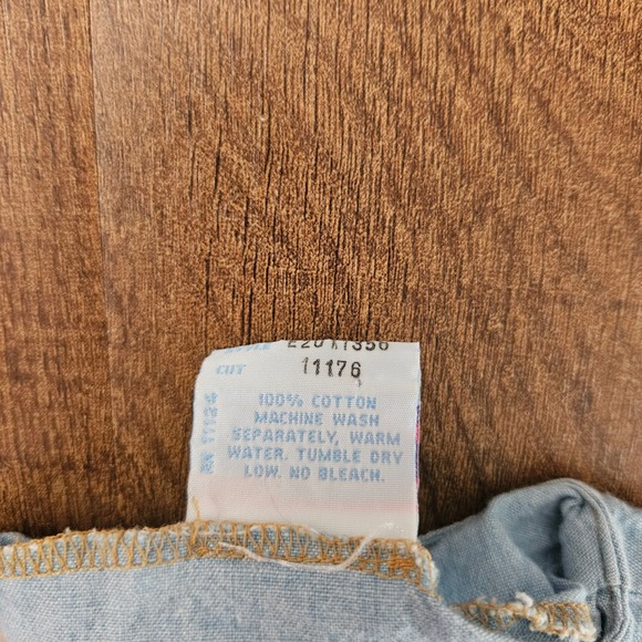 Vintage Baby Guess Georges Marciano Floral Puff Sleeve Shirt 4Y Made in USA - Picture 3 of 7